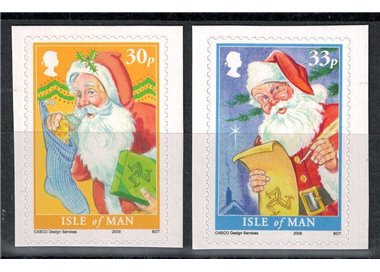 MAN 2009 Christmas ad. 2v MNH**