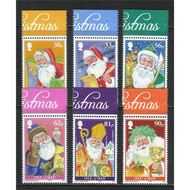 MAN 2009 Natale 6v MNH**