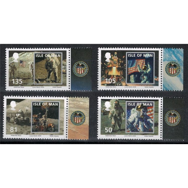MAN 2009 Primo uomo sulla luna 4v MNH**