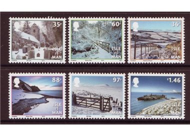 MAN 2010 Winter Landscapes 6v MNH**