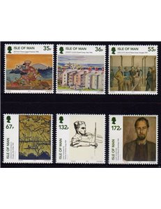 MAN 2010 Dipinti 6v MNH**