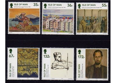 MAN 2010 Dipinti 6v MNH**