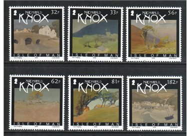 MAN 2009 Landscapes, Archibald Knox 6v MNH**