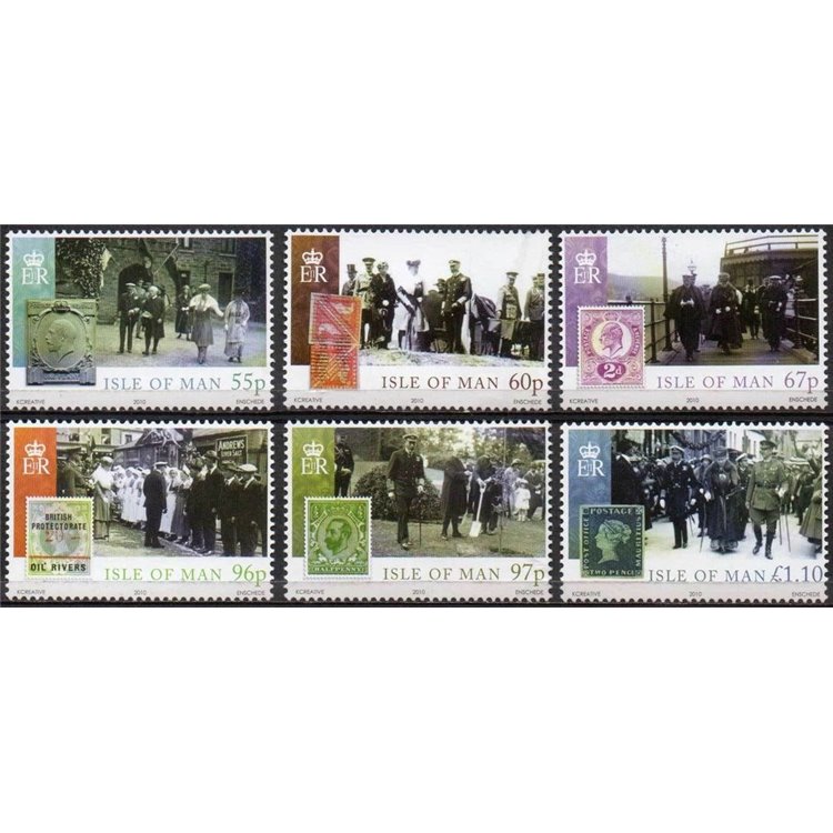 MAN 2010 Incoronazione Giorgio V 6v MNH**