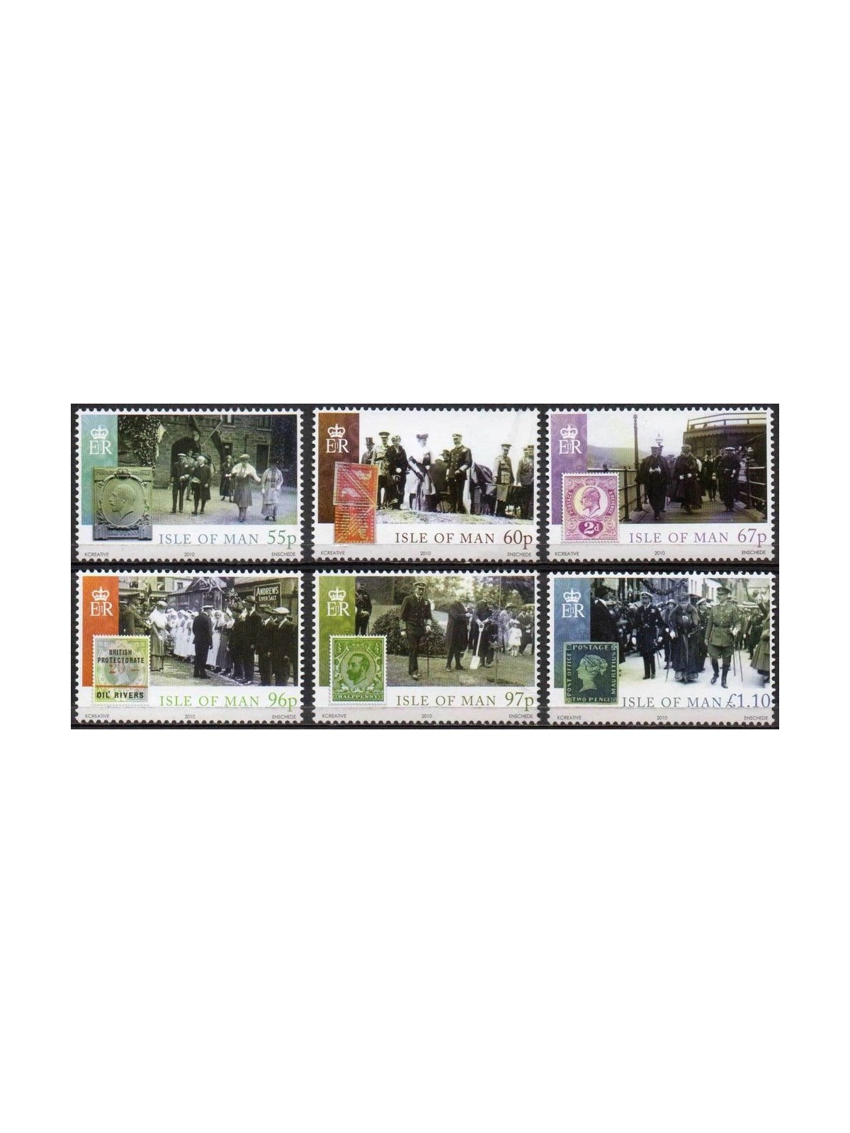 MAN 2010 Coronation George V 6v MNH**