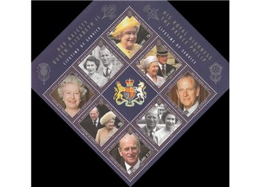 MAN 2011 Queen Elizabeth and Prince Philip 1 s/s MNH**