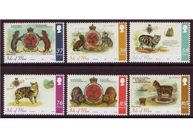 MAN 2011 Gatti di Man 6v MNH**