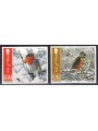 MAN 2011 Birds in winter ad. 2v MNH**