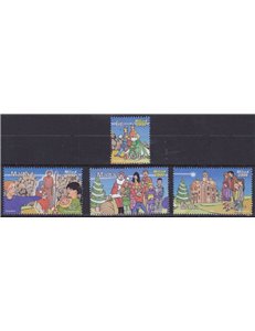 MALTA 2000 Natale 4v MNH**