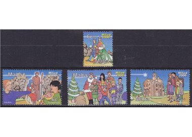 MALTA 2000 Christmas 4v MNH**