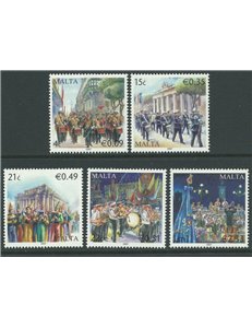 MALTA 2007 Maltese Fanfares 5v MNH**