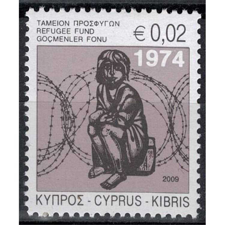CYPRUS 2009 Pro Refugees MNH**