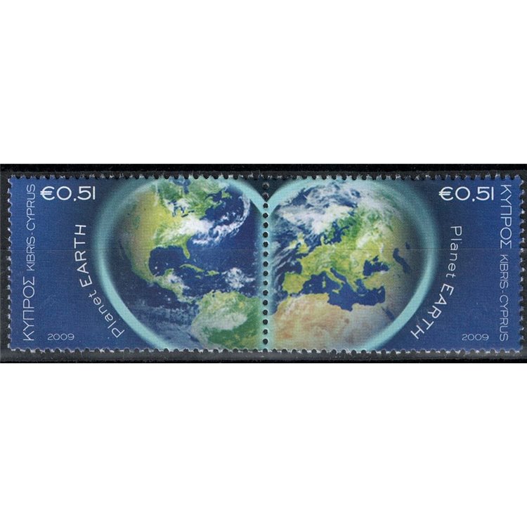 CIPRO 2009 Pianeta terra 2v MNH**
