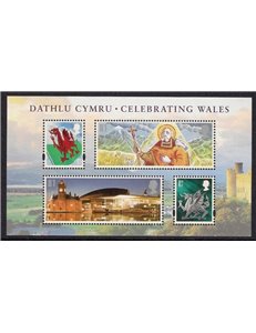 GREAT BRITAIN 2009 Welsh National Day 1 s/s MNH**