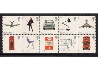 GREAT BRITAIN 2009 British Design Classics 10v MNH**