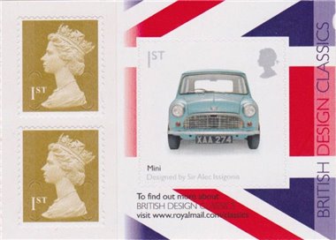 GREAT BRITAIN 2009 British Design, Austin Mini 1v MNH**