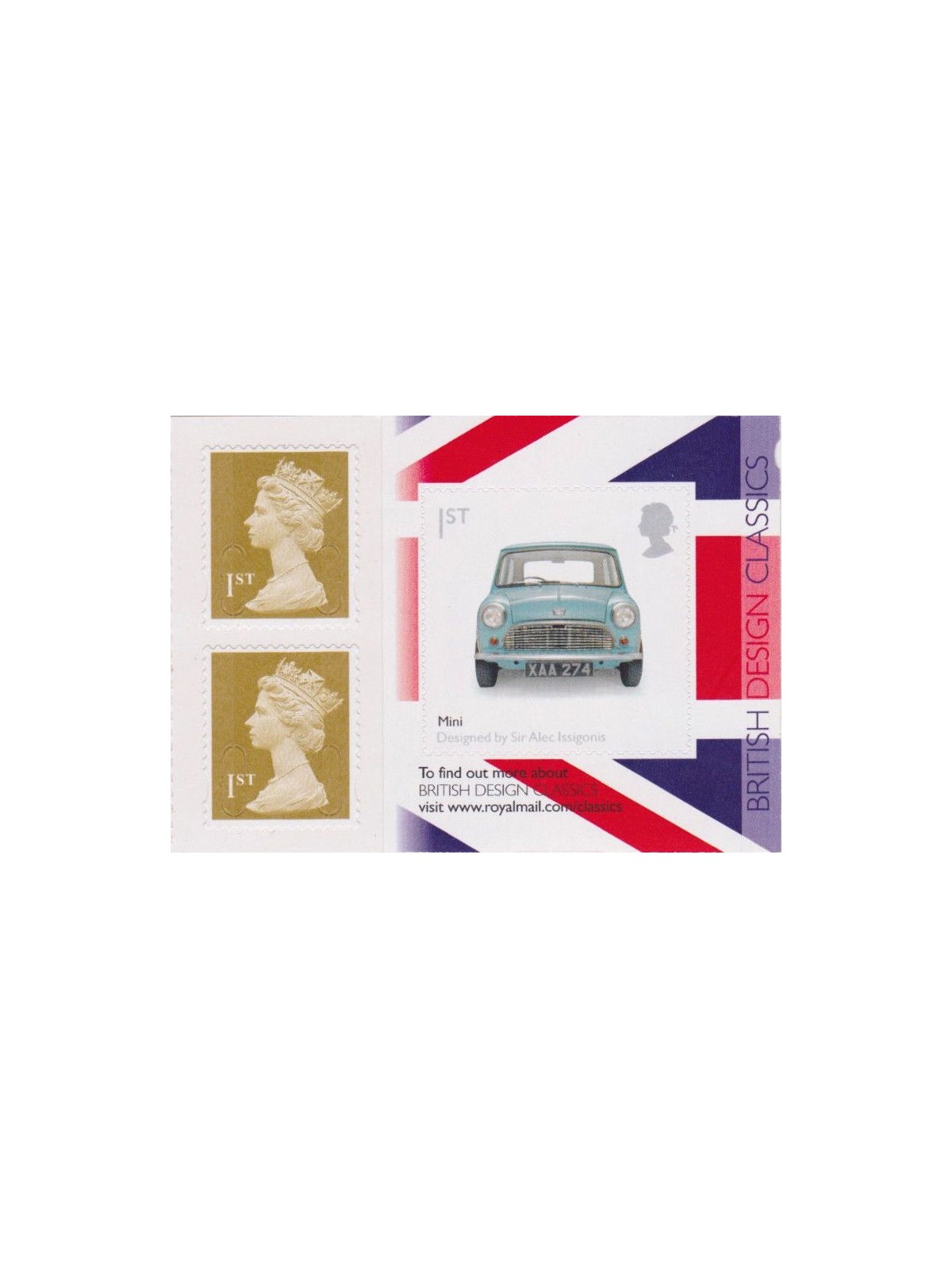 GREAT BRITAIN 2009 British Design, Austin Mini 1v MNH**