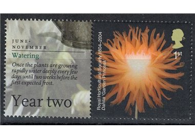 GRAN BRETAGNA 2004 Royal Horticultural Society, dahlia 1v MNH**