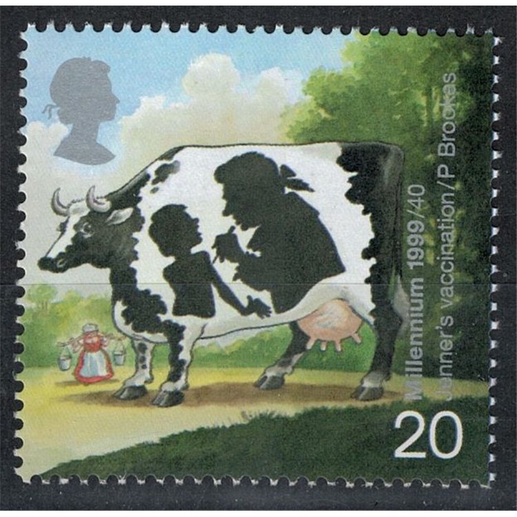 GREAT BRITAIN 1999 Millennium, Medicine (from booklet) MNH**