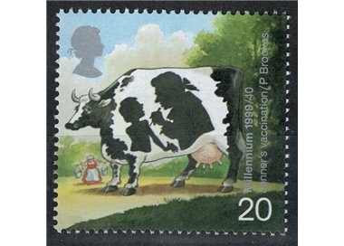 GREAT BRITAIN 1999 Millennium, Medicine (from booklet) MNH**