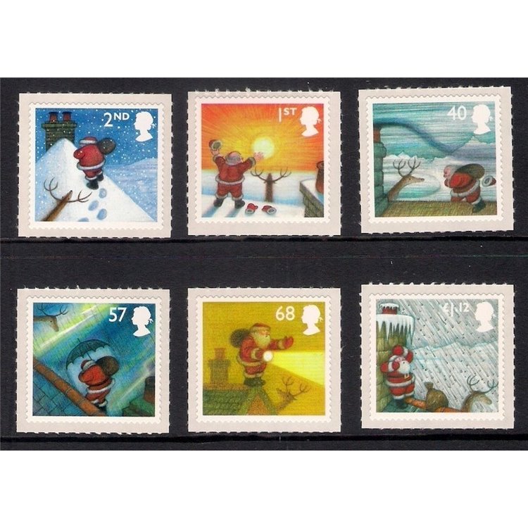 GRAN BRETAGNA 2004 Natale 6v MNH**