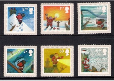 GREAT BRITAIN 2004 Christmas 6v MNH**