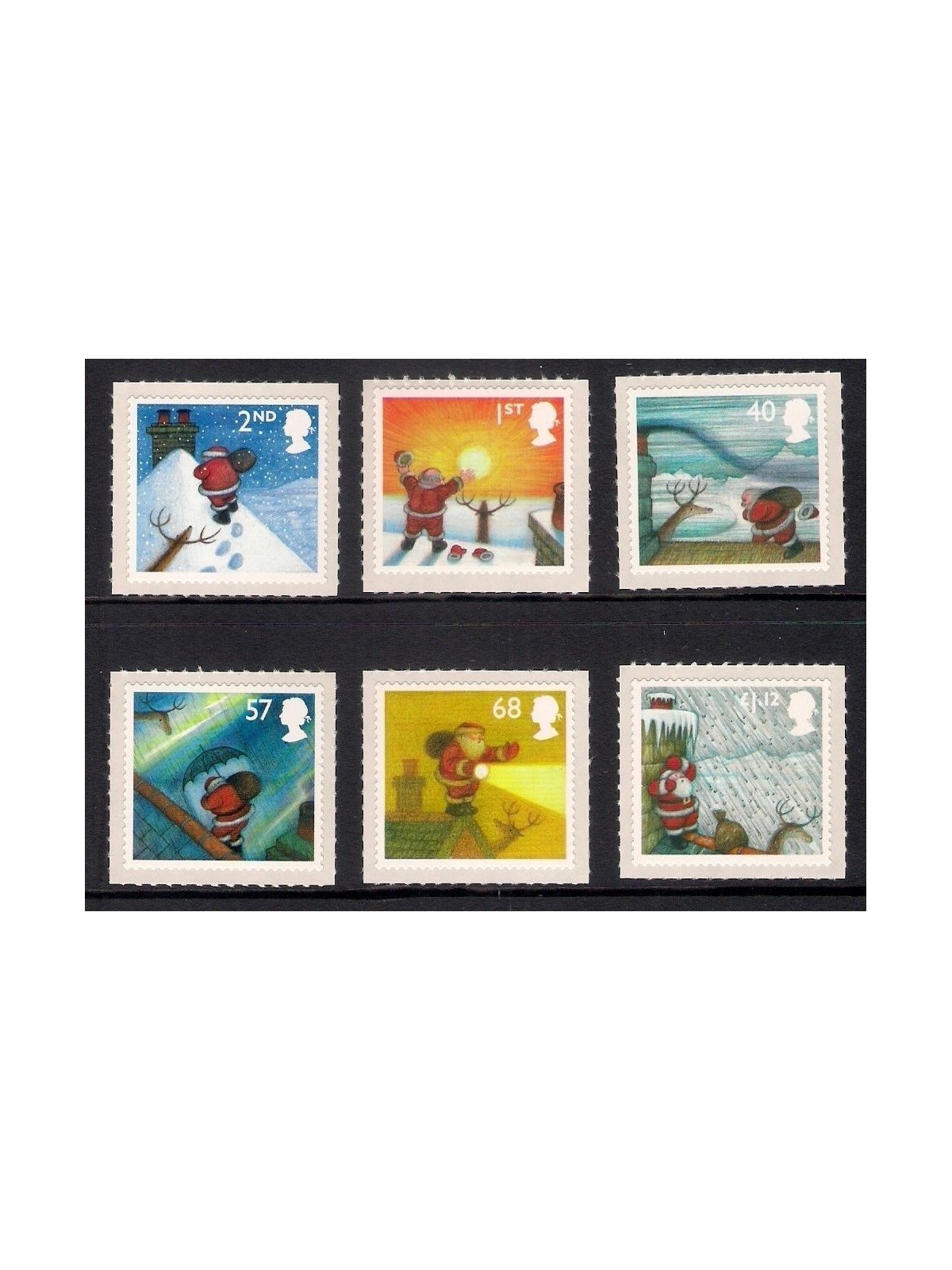 GRAN BRETAGNA 2004 Natale 6v MNH**
