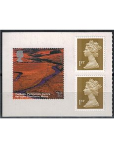 GRAN BRETAGNA 2004 Paesaggi del Galles da libr 1v MNH**
