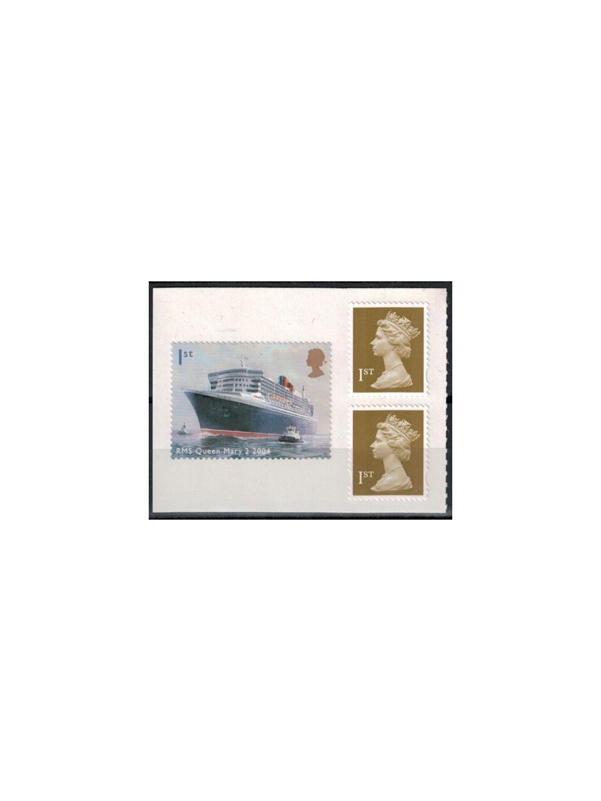 GREAT BRITAIN 2004 Launch of the ocean liner Queen Mary 2 1v MNH**