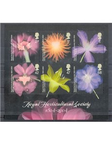 GREAT BRITAIN 2004 Royal Horticultural Society, flowers 1 s/s MNH**