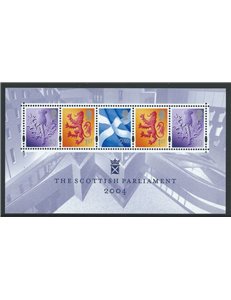 GRAN BRETAGNA 2004 Parlamento scozzese 1 BF MNH**