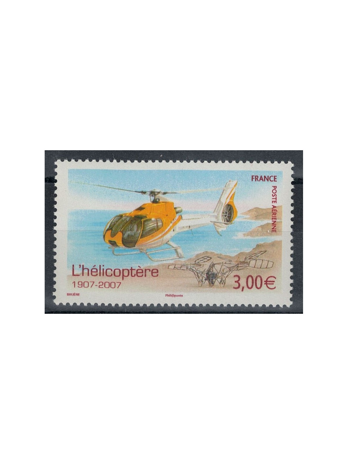 FRANCIA 2007 Centenario dell'elicottero (posta aerea) MNH**