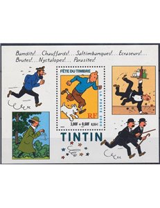 FRANCE 2000 Stamp Day s/s MNH**