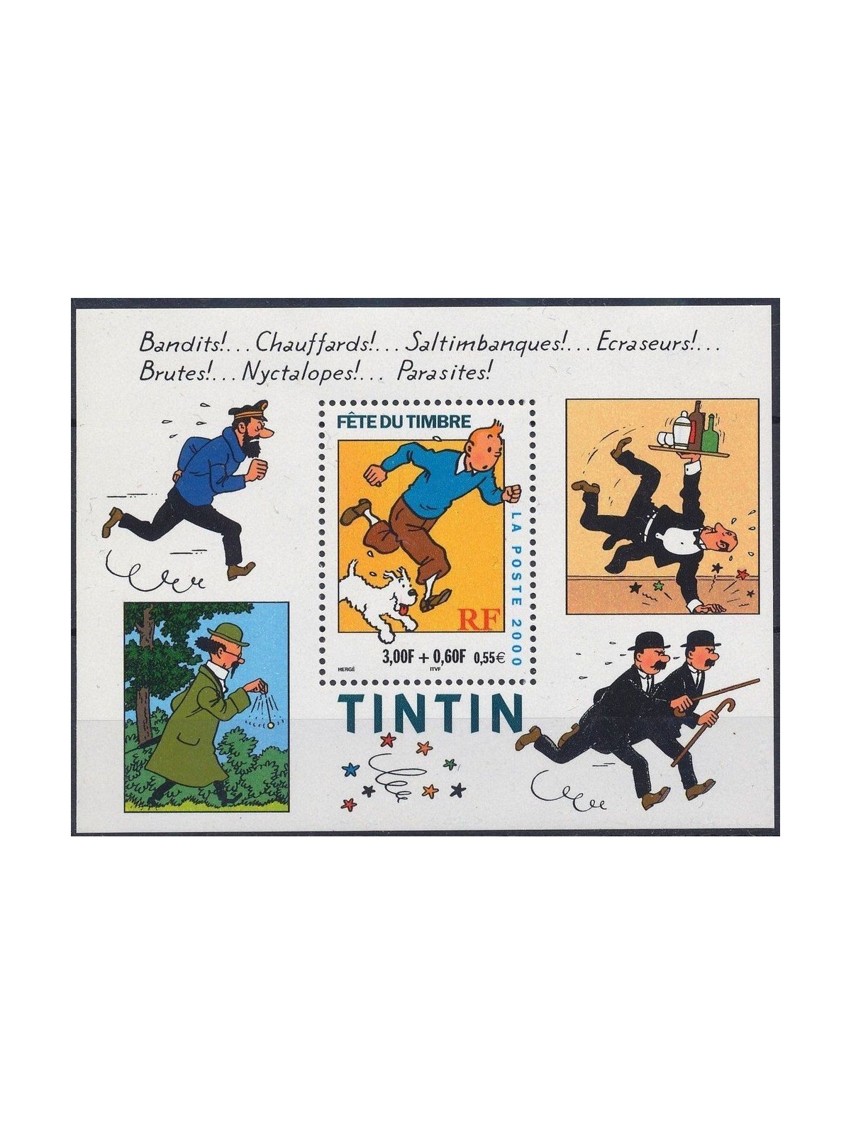 FRANCIA 2000 Giornata del francobollo BF MNH**