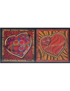 FRANCE 2006 Valentine's Day (Jean-Louis Scherrer) 2v MNH**