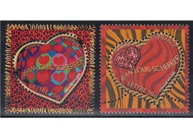 FRANCE 2006 Valentine's Day (Jean-Louis Scherrer) 2v MNH**