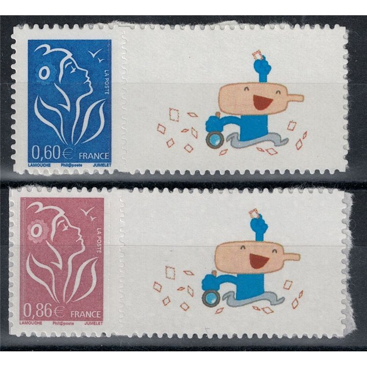 FRANCE 2006 Marianne of the French 2v MNH**