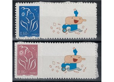 FRANCIA 2006 Marianna dei francesi 2v MNH**