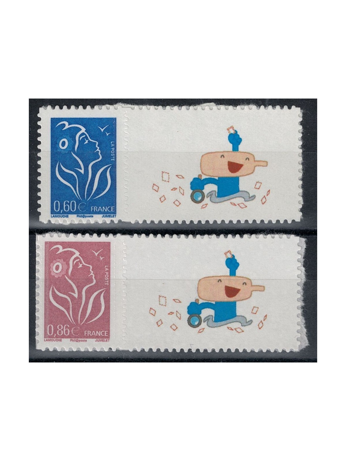 FRANCE 2006 Marianne of the French 2v MNH**