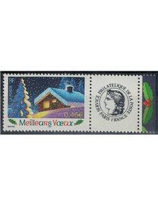 FRANCIA 2002 Auguri per il nuovo anno (da MF) MNH**