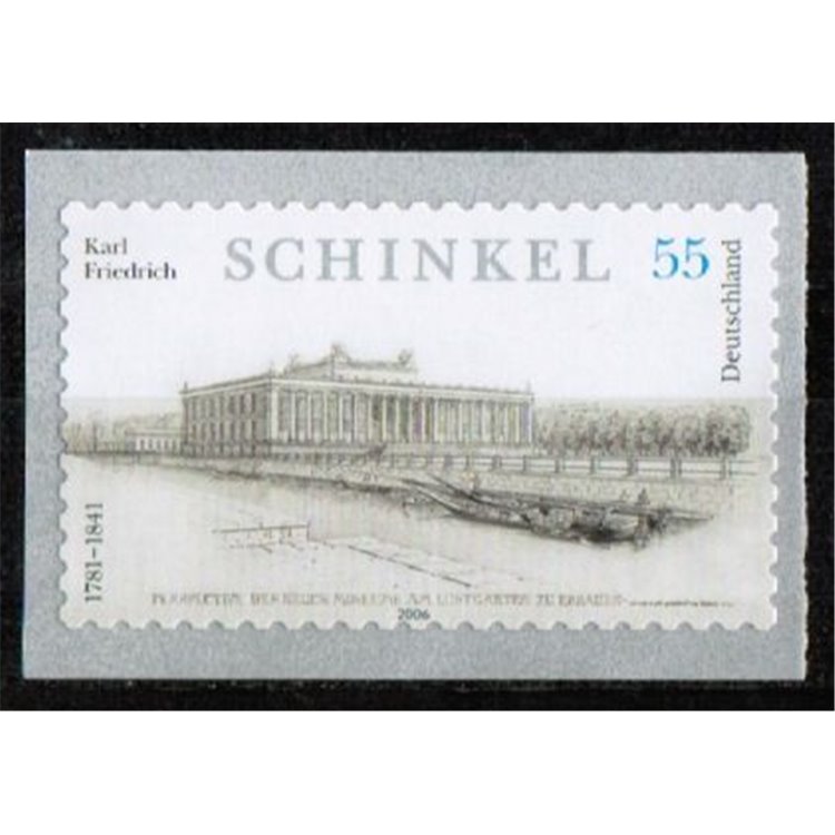 GERMANY BRD 2006 Karl Friedrich Schinkel 1v MNH**