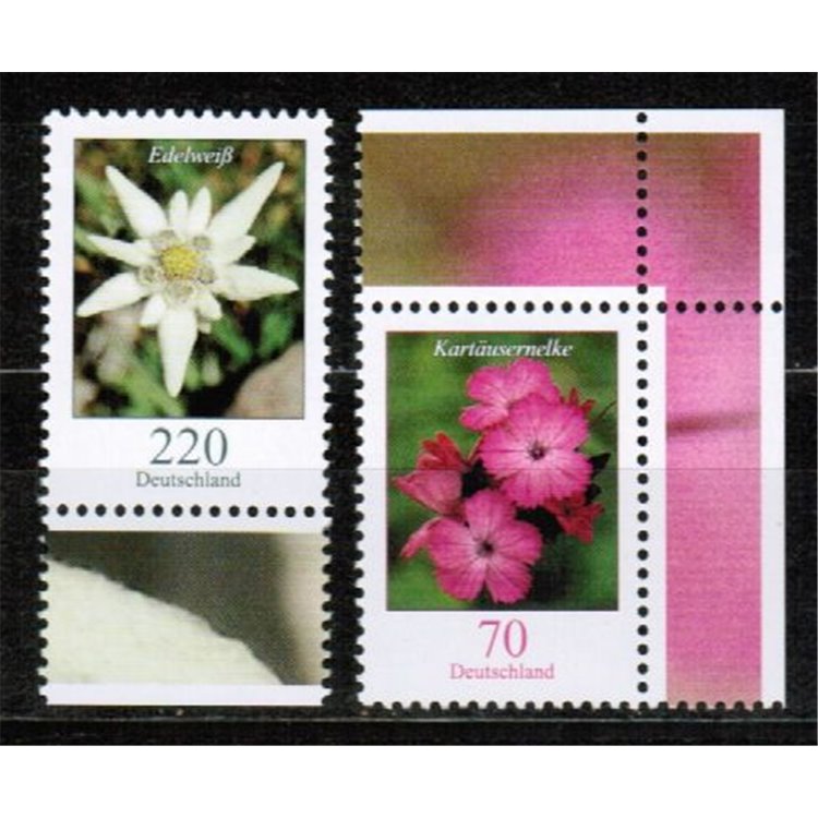 GERMANIA BRD 2006 Fiori, serie ordinaria 2v MNH**