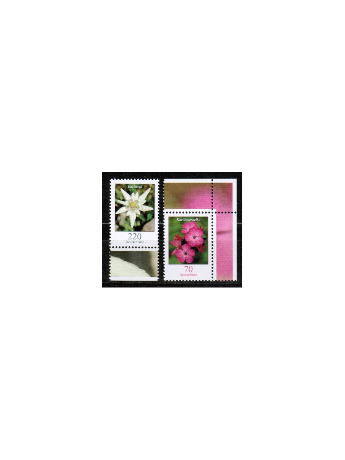GERMANIA BRD 2006 Fiori, serie ordinaria 2v MNH**