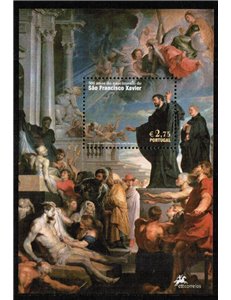 PORTOGALLO 2006 Franz Xavier 1 BF MNH**