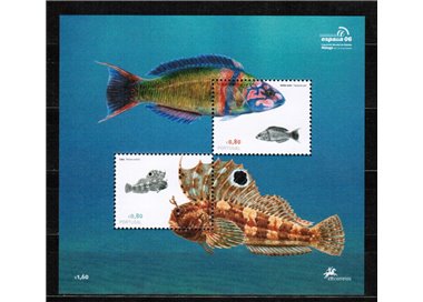 PORTUGAL 2006 Fish of the Portuguese coast 2 s/s MNH**