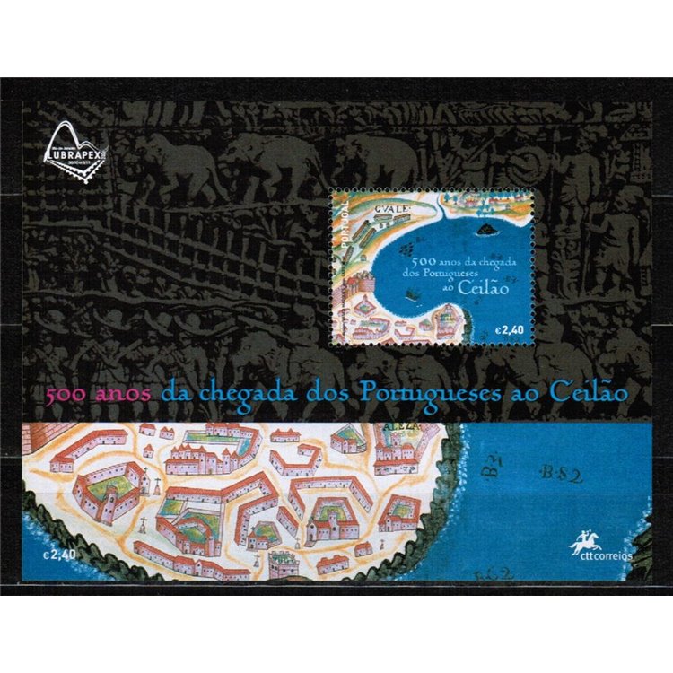 PORTUGAL 2006 Portuguese in Ceylon 1 s/s MNH**