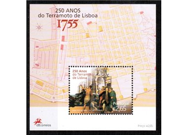 PORTUGAL 2006 Lisbon earthquake 1 s/s MNH**