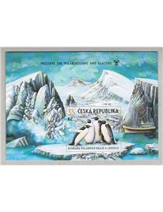 CZECH REPUBLIC 2009 Polar Area Protection s/s MNH**