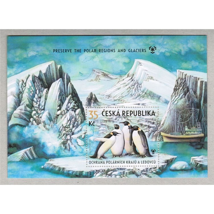 CZECH REPUBLIC 2009 Polar Area Protection s/s MNH**