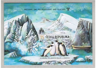CZECH REPUBLIC 2009 Polar Area Protection s/s MNH**